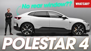 NEW Polestar 4 walkaround – FULL details on radical electric SUV  What Car [upl. by Lund]