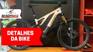 Bicicleta Specialized Turbo Levo SWorks Aro 29 XX1 AXS 12v 2022 Branco e Cinza  Seminova [upl. by Peursem]