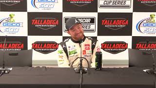 NASCAR postrace press conference Tyler Reddick on his Talladega win [upl. by Yolanda]