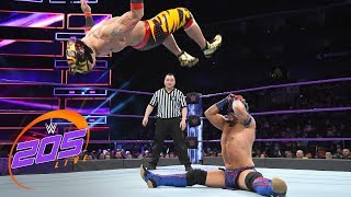 Kalisto vs Lince Dorardo WWE 205 Live Feb 6 2018 [upl. by Shulamith968]