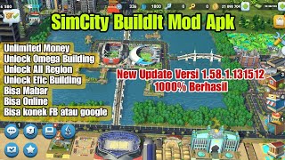 SimCity Buildlt Mod Apk Terbaru Versi 1581131512 Unlimited Money 2024 [upl. by Esiom]