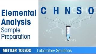 CHNSO Elemental Analysis  Sample Preparation [upl. by Yro313]