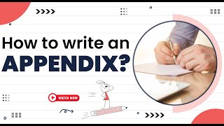 How to write an Appendix  With examples [upl. by Burck]