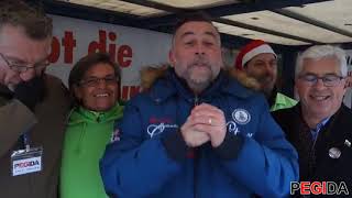 16122018 PEGIDA Der Ausklang des Weihnachtssingens [upl. by Yarased]