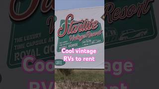 Starlite Vintage Resort RoyalGorge Starlite rving rvresort vintage [upl. by Eralcyram]