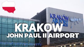 WELCOME TO KRAKOW INTERNATIONAL AIRPORT  4K Walking Tour  Travel Vlog [upl. by Bogie878]