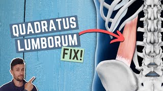 How to FIX a Problematic Quadratus Lumborum QL  Root Cause Explained [upl. by Alo330]