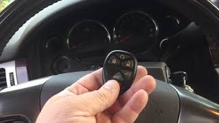 Programming your remote for your 200713 GMC Chevrolet [upl. by Easlehc]