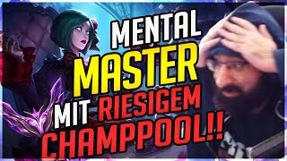 SCHLECHTE MENTAL ZU VIELE CHAMPS UND INCONSISTENT Master Mid Coaching League of Legends Deutsch [upl. by Ancier845]