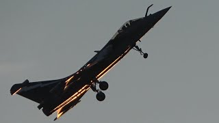 Rafale Solo Display Sunset Demo 2023  Circuit du Val de Vienne [upl. by Dedrick]