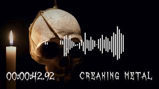 Creaking Metal  Horror Sound Effect [upl. by Cann]