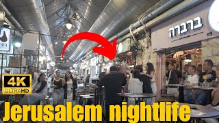 JERUSALEM NIGHTLIFE Walking Tour  Before the FUN BEGINS [upl. by Marron]