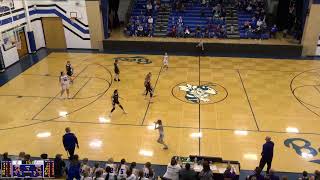 Bloomfield High School vs Wausa High School Womens Varsity Basketball [upl. by Ynatil]