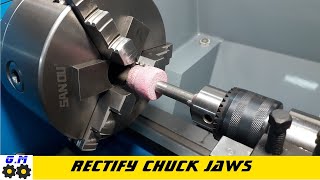 Lathe  Jaw grinding [upl. by Norted]