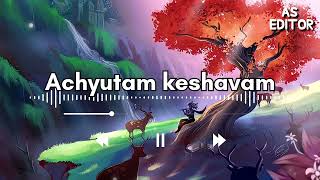 Achyutam Keshavam Krishna Damodaram Song  Shreya Ghoshal  Krishna Bhajan [upl. by Sitoiganap]