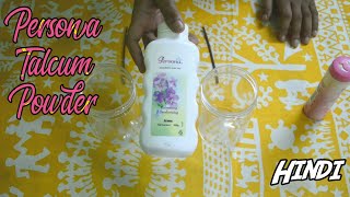 Amway Persona Talcum Powder Demo  HINDI [upl. by Sayres]