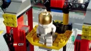 LEGO CITY SPACE  3367 Space Shuttle and 3368 Space Center Commercial [upl. by Eissirhc]