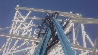 Twisted Colossus Pivothead HD POV  Six Flags Magic Mountain [upl. by Ynwat]