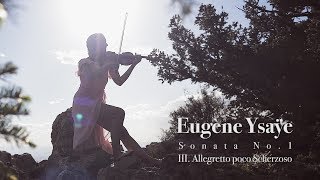 Eugène Ysaÿe  Sonata No1  III Allegretto poco Scherzoso  Margarita Krein [upl. by Gardol]