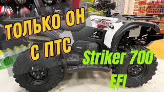 Что такое квадрицикл Baltmotors Striker 700 EFI Единственный квадрик с ПТС [upl. by Anohsal]