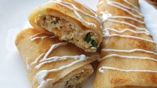 Блинчики с Мясом Очень Сочные и Вкусные [upl. by Junina]