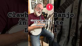 Clawhammer Banjo in a Minute  Lesson 1 [upl. by Ainar896]