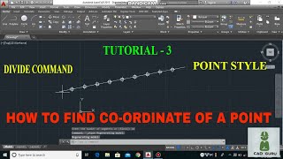 Autocad divide line into equal segments [upl. by Liebermann977]