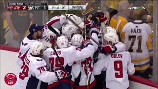 2018 Stanley Cup Playoffs Overtime Goals [upl. by Giannini]