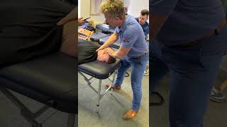 Spinal manipulation of the Cervical Thoracic Junction [upl. by Kala101]