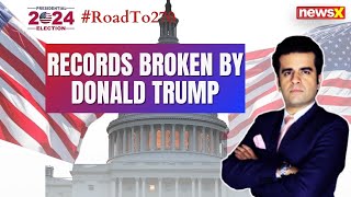 US Election Results 2024  Records Broken By Donald Trump  NewsX [upl. by Colby901]