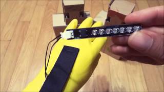 Piezoelectric Generator Gloves [upl. by Alard]