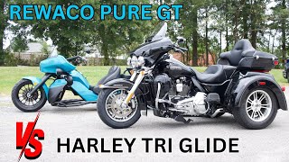 Harley TriGlide Vs Rewaco GT Which One Is The Ultimate Trike [upl. by Namolos]