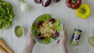 Mixsalad med pestodressing [upl. by Remark]