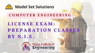 NEC Model Set Solutions Computer Engineering License Exam Preparation Classes by NIE [upl. by Ardnak232]