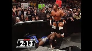 Triple H Vs Shelton Benjamin  Beat The Clock Raw 27122004 [upl. by West]