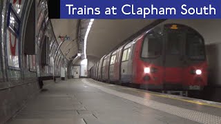 London Underground Northern Line Trains At Clapham South [upl. by Nohsad868]