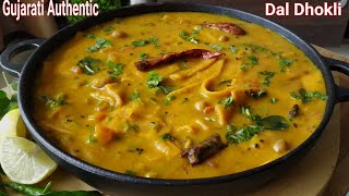 Gujarati Authentic Dal Dhokli  Gujarati Recipe  How to make Dal Dhokli  No Onion No Garlic [upl. by Unity]