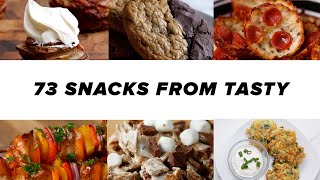 73 Snacks From Tasty [upl. by Ecitnirp314]