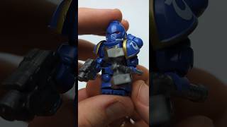 Building Ultramarine Not Lego Warhammer 40k minifigure lego legoasmr fakelego warhammer fy fyp [upl. by Adnilemre853]