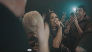 Demi Lovato sings Misery Business at Emo Nite [upl. by Korrie]