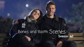 Bones amp Booth Scenes season 12 1080p [upl. by Mariand]