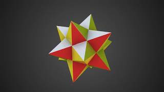 Small Stellated Dodecahedron  Малый звёздчатый додекаэдр [upl. by Aldric]