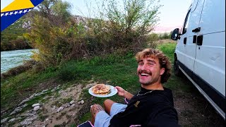 Solo Vanlife in Europes Hidden Gem 🇧🇦  Gaming amp Visiting Blagaj Tekke [upl. by Nylirehs896]