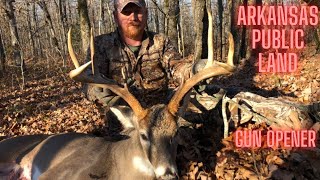 Big Public Land Buck at 25 yards  Self Filmed  Arkansas [upl. by Guntar]