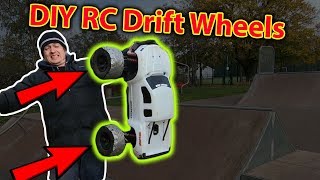 DIY RC DRIFT Wheels on Traxxas XMaxx 8s 4x4 [upl. by Mary]