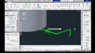 AutoCAD Plant 3D  Demo of PampID 3D Piping Isometric with Captions [upl. by Eugatnom]