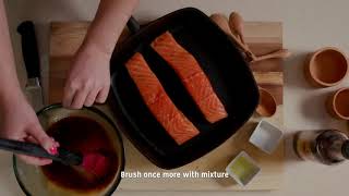 Hot amp Spicy Salmon Fillets Recipe by Allegro Marinades amp Sauces [upl. by Ahsead]