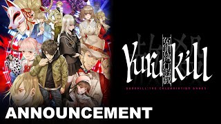 Yurukill The Calumniation Games  Announcement Trailer Nintendo Switch PS4 PS5 [upl. by Nodroj]