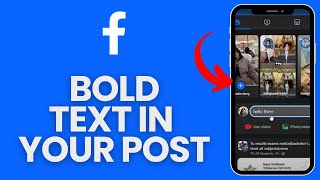 How to Bold Text in Facebook Post from Laptop 2024  Bold Text in Facebook Post [upl. by Aray]