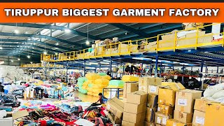 INDIAS Biggest Garment Manufacturer Tiruppur Factory  BSE Listed Company  Garment Mantra [upl. by Doble350]